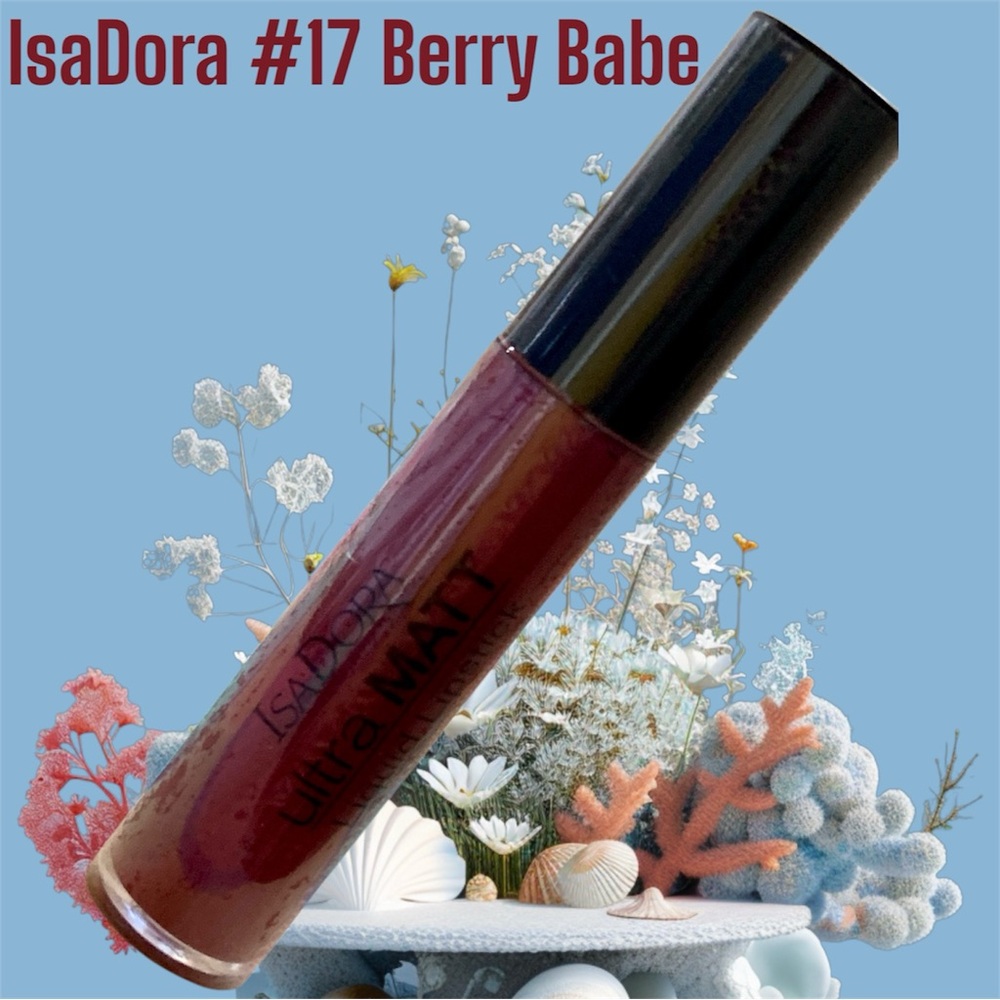 IsaDora Ultra Matt Liquid Lipstick 17 Berry Babe NEW AND SEALED.